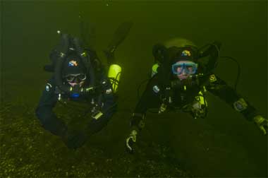 Rebreather Training With Gollum!